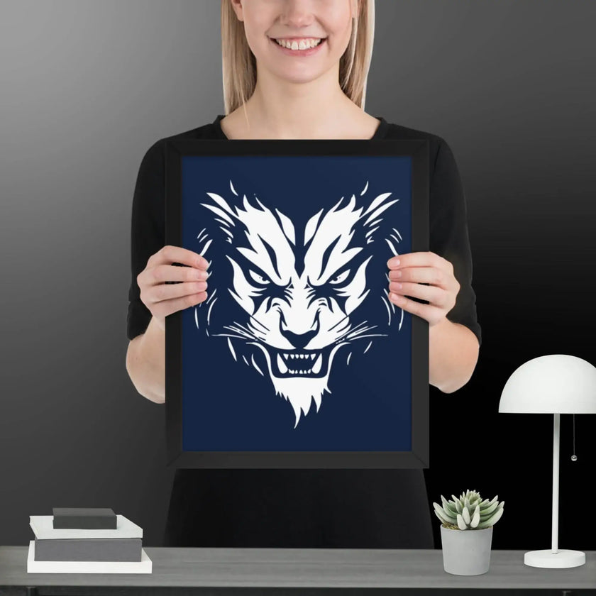 Roaring Madness Framed poster - STYLISHOUR