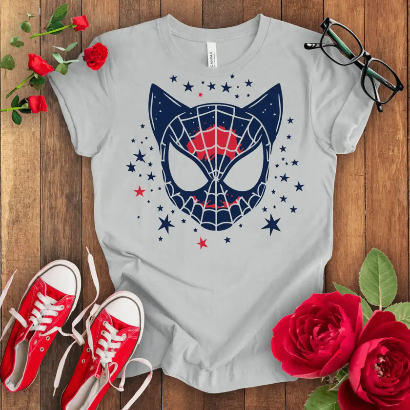 Spider Cat Tee: Purrfectly Stylish! - STYLISHOUR