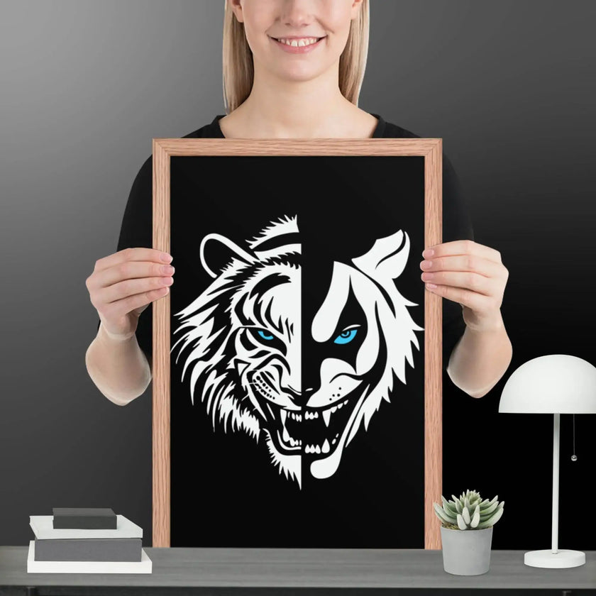 Laugh of the Wild Framed poster - STYLISHOUR