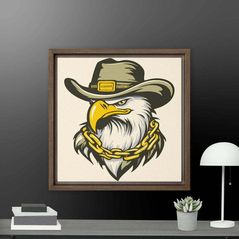 Boss Eagle Framed canvas - STYLISHOUR