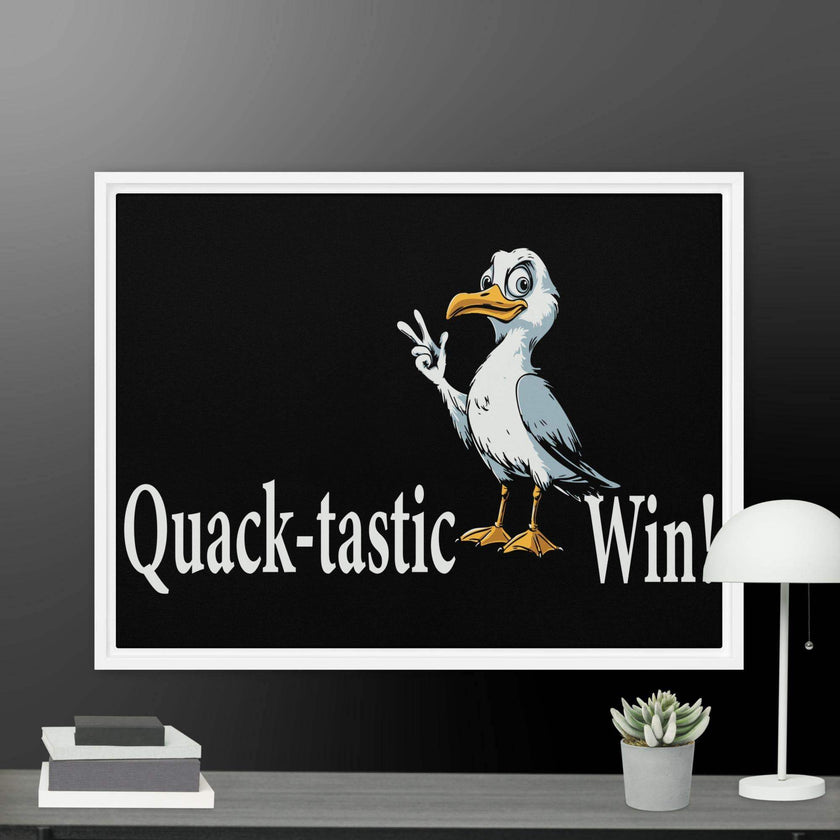 Fantastic Win Framed canvas - STYLISHOUR