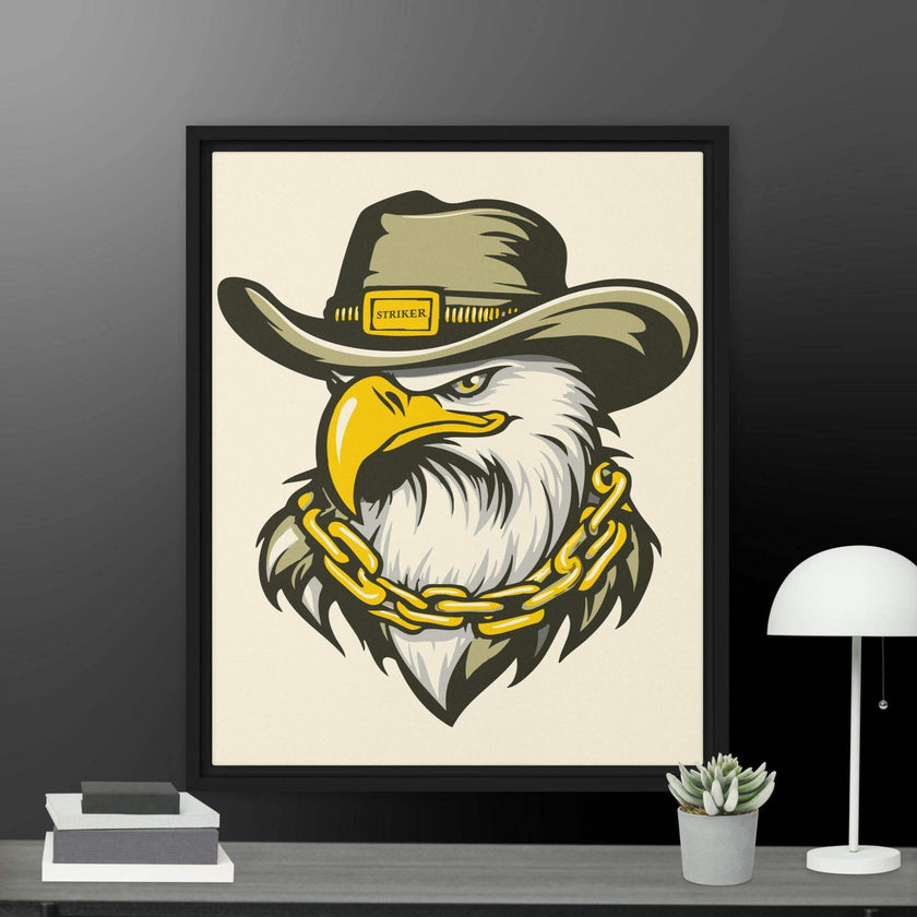Boss Eagle Framed canvas - STYLISHOUR