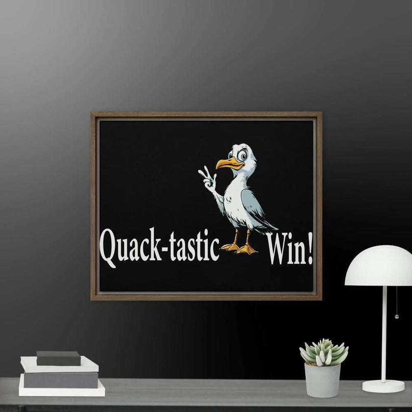 Fantastic Win Framed canvas - STYLISHOUR