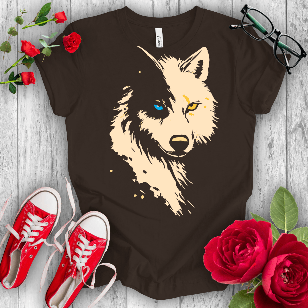 Call of Shadows Wolf T-shirt - STYLISHOUR