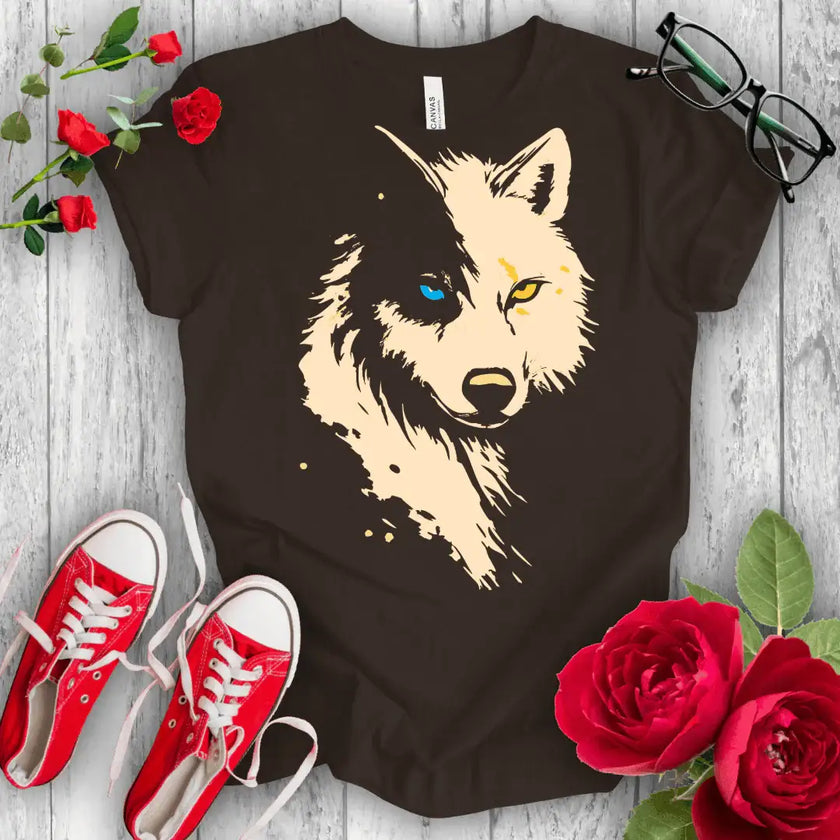 Shadow Wolf Tee - Embrace the Call - STYLISHOUR