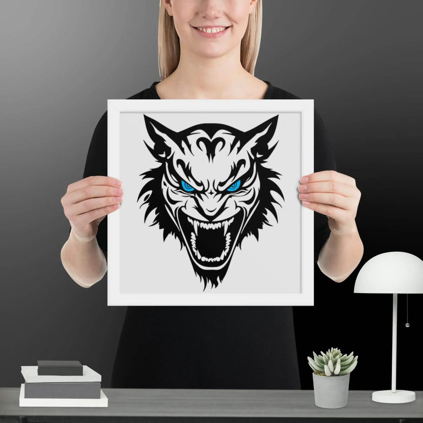 Jungle Madness Wall Art Framed poster - STYLISHOUR