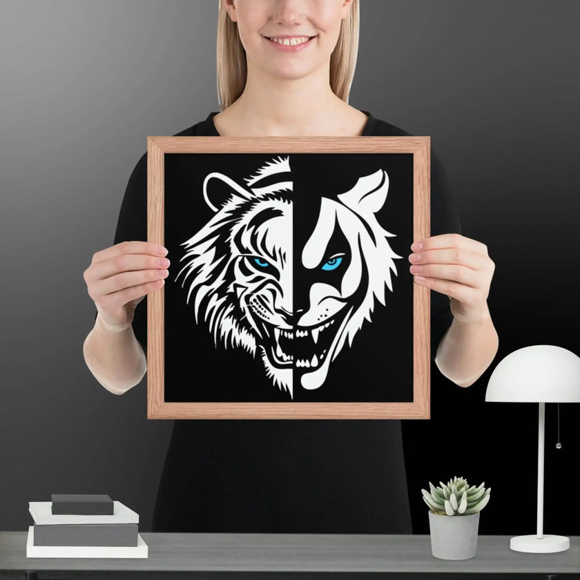 Laugh of the Wild Framed poster - STYLISHOUR