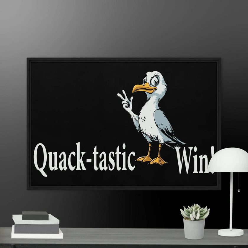 Fantastic Win Framed canvas - STYLISHOUR