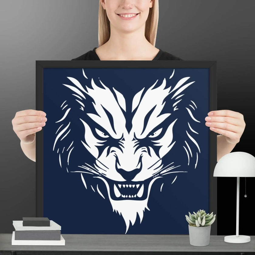 Roaring Madness Framed poster - STYLISHOUR