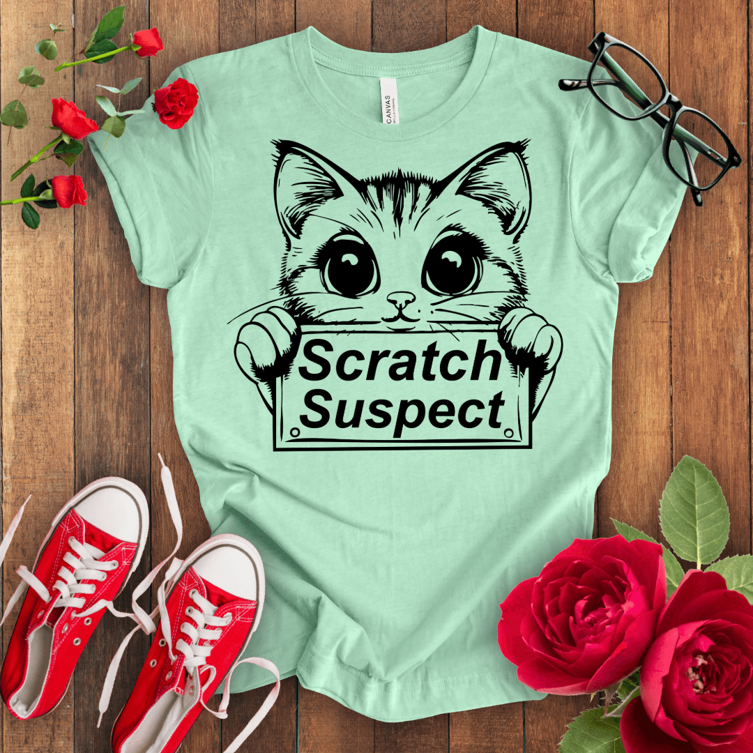 Scratch Suspect Kitten T-shirt - STYLISHOUR
