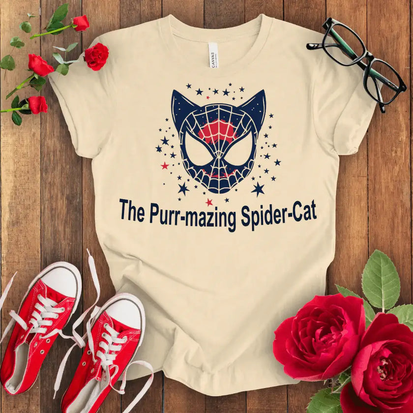 Amazing Spider Cat T-shirt - STYLISHOUR