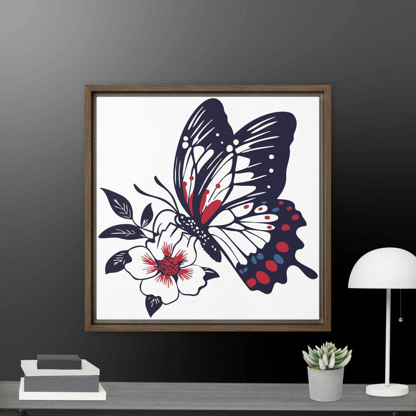 Adorable Butterfly Framed canvas - STYLISHOUR
