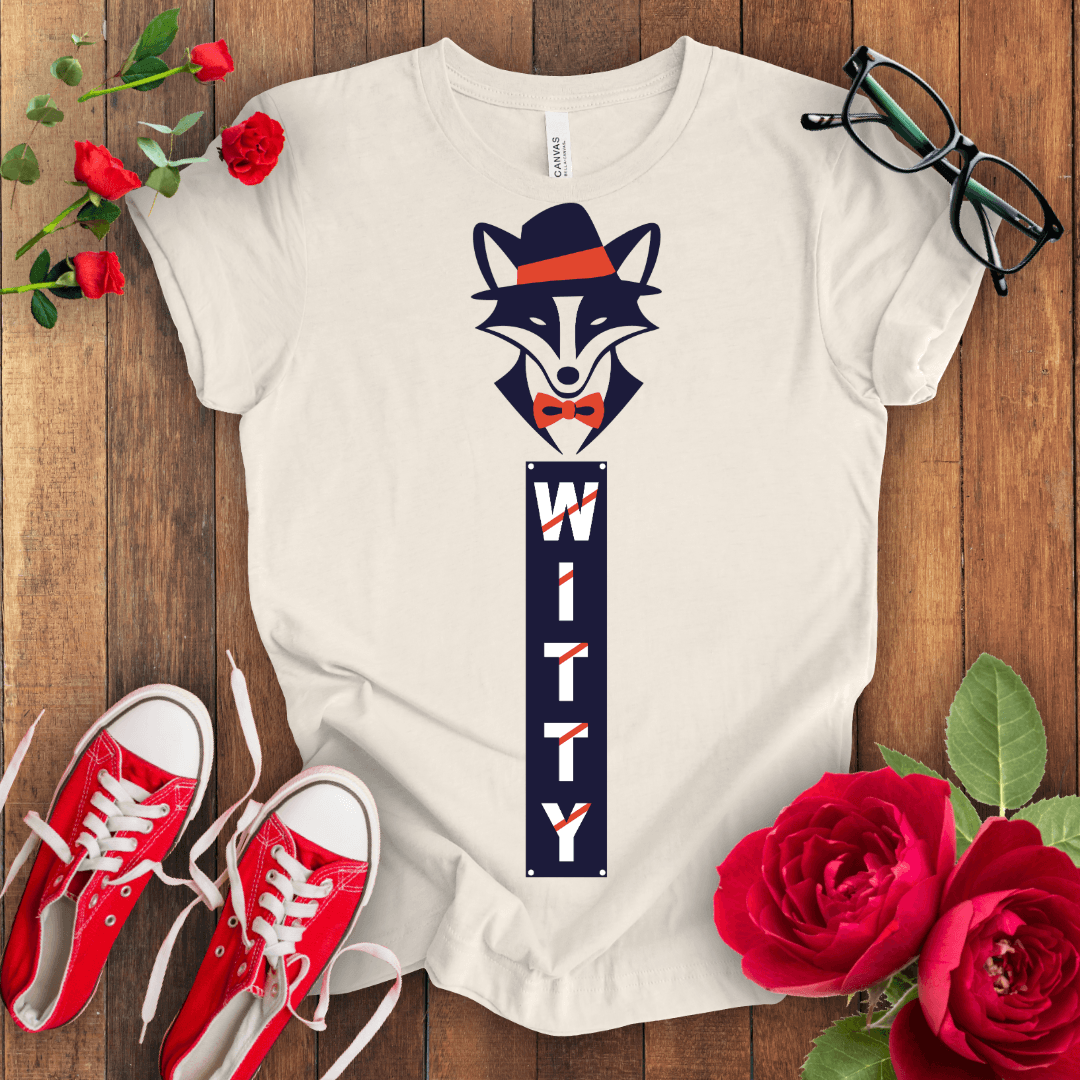 Witty Fox T-shirt - STYLISHOUR