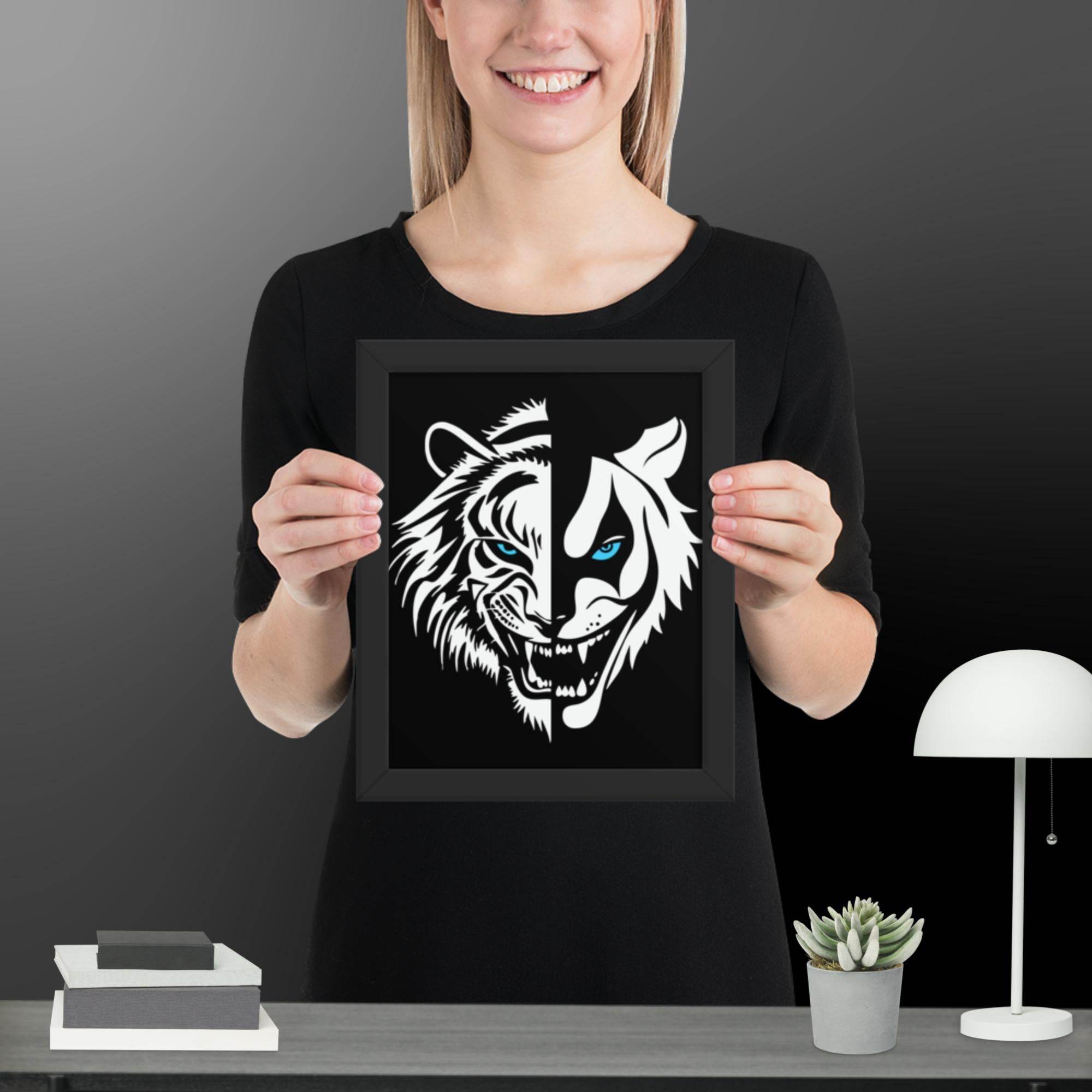 Laugh of the Wild Framed poster - STYLISHOUR