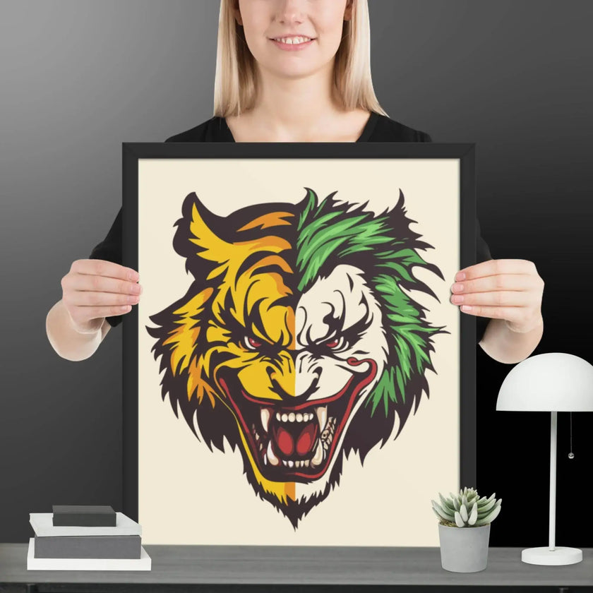 Jungle Madness Framed poster - STYLISHOUR