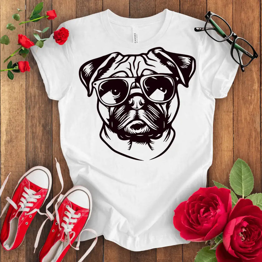 Cute Pup T-shirt: Adventure Ready! - STYLISHOUR