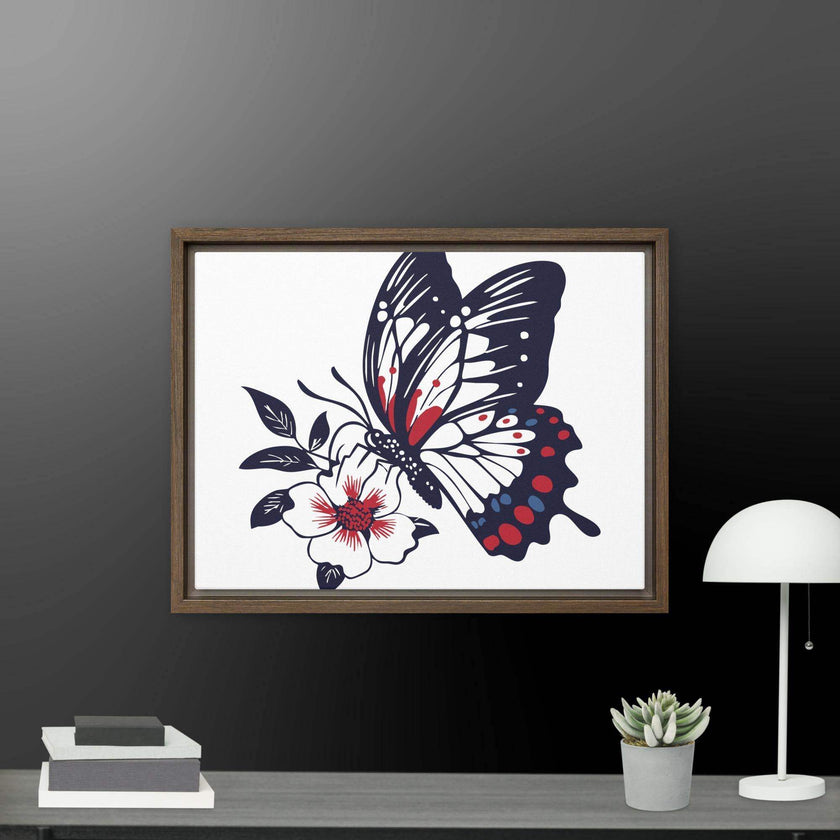Adorable Butterfly Framed canvas - STYLISHOUR