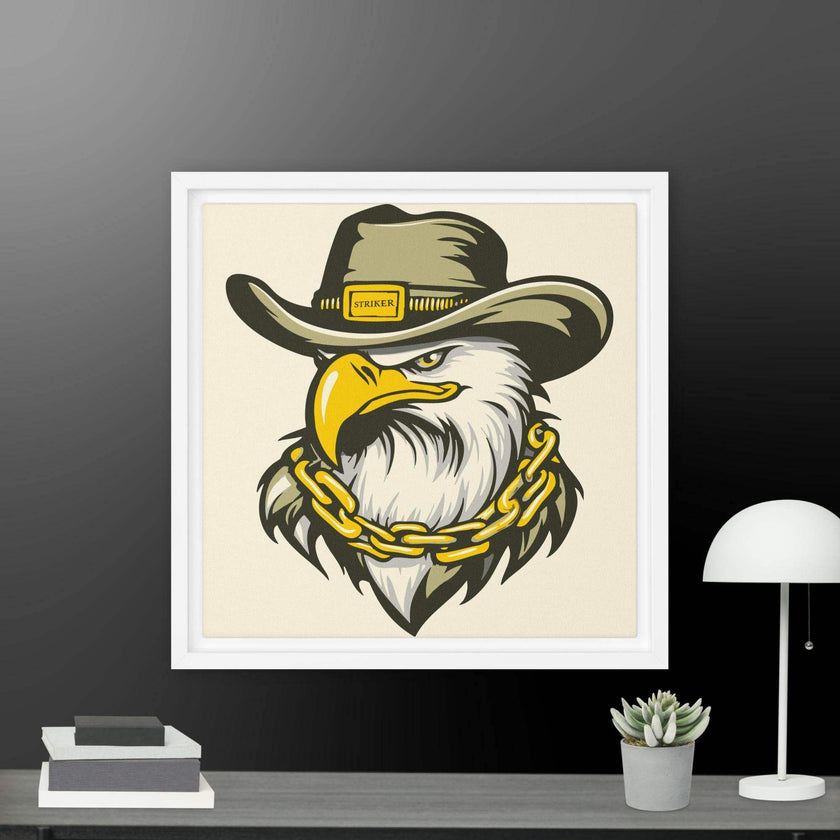 Boss Eagle Framed canvas - STYLISHOUR