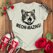 Meow Amazing Cat T-shirt - STYLISHOUR