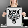 Roaring Madness Wall Art Framed poster - STYLISHOUR
