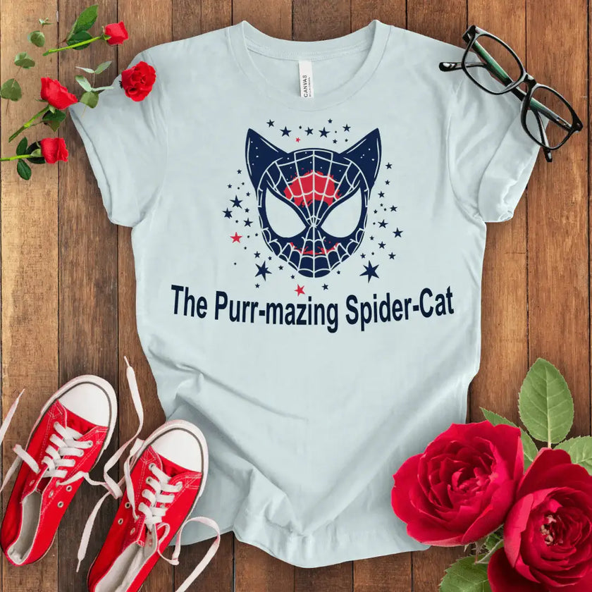 Amazing Spider Cat T-shirt - STYLISHOUR