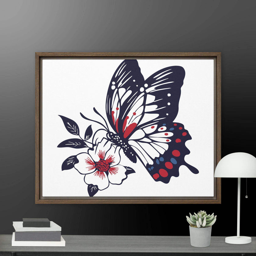 Adorable Butterfly Framed canvas - STYLISHOUR