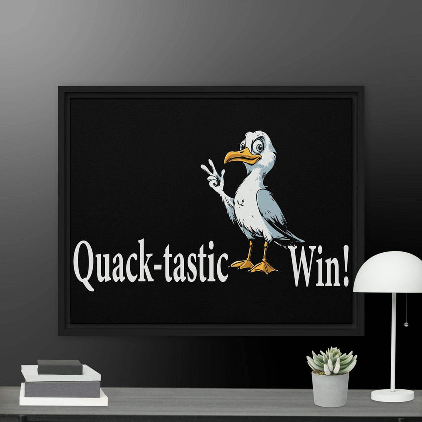Fantastic Win Framed canvas - STYLISHOUR