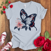 Flutter in Bloom Butterfly T-shirt - STYLISHOUR