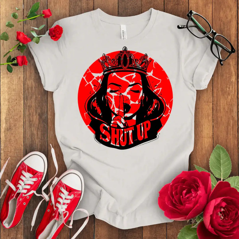 Queen Red Tee: Make a Statement with Style! - STYLISHOUR