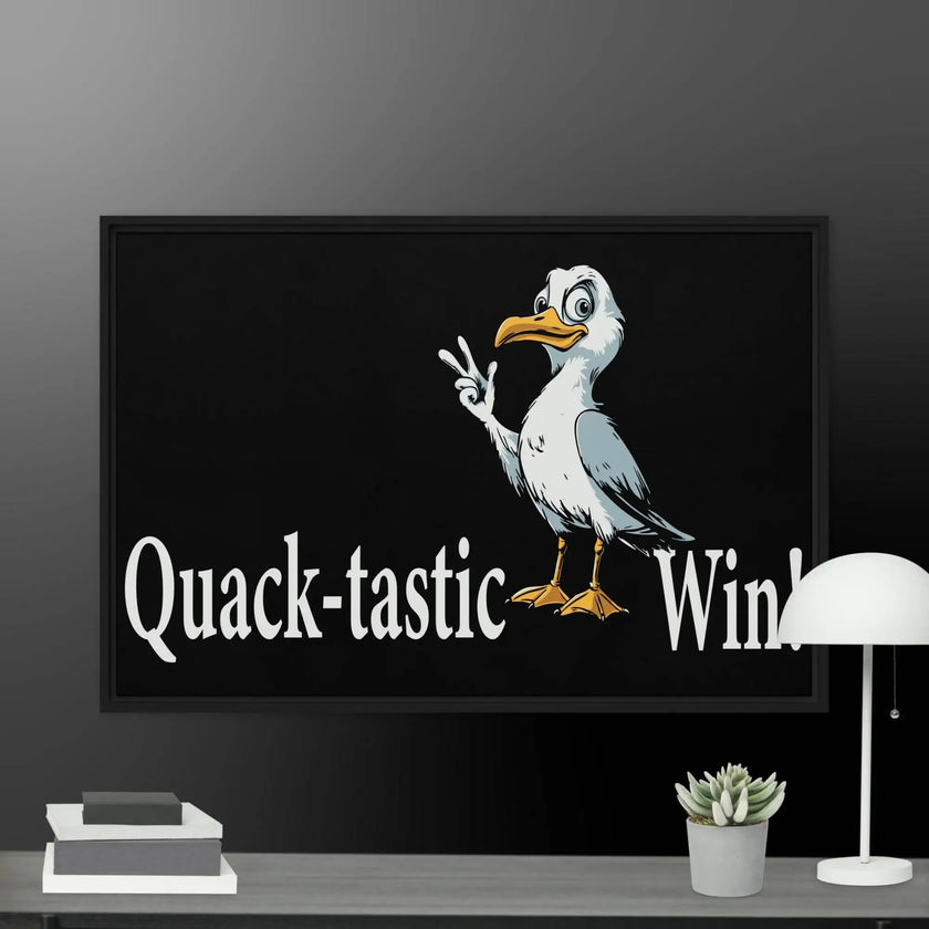 Fantastic Win Framed canvas - STYLISHOUR