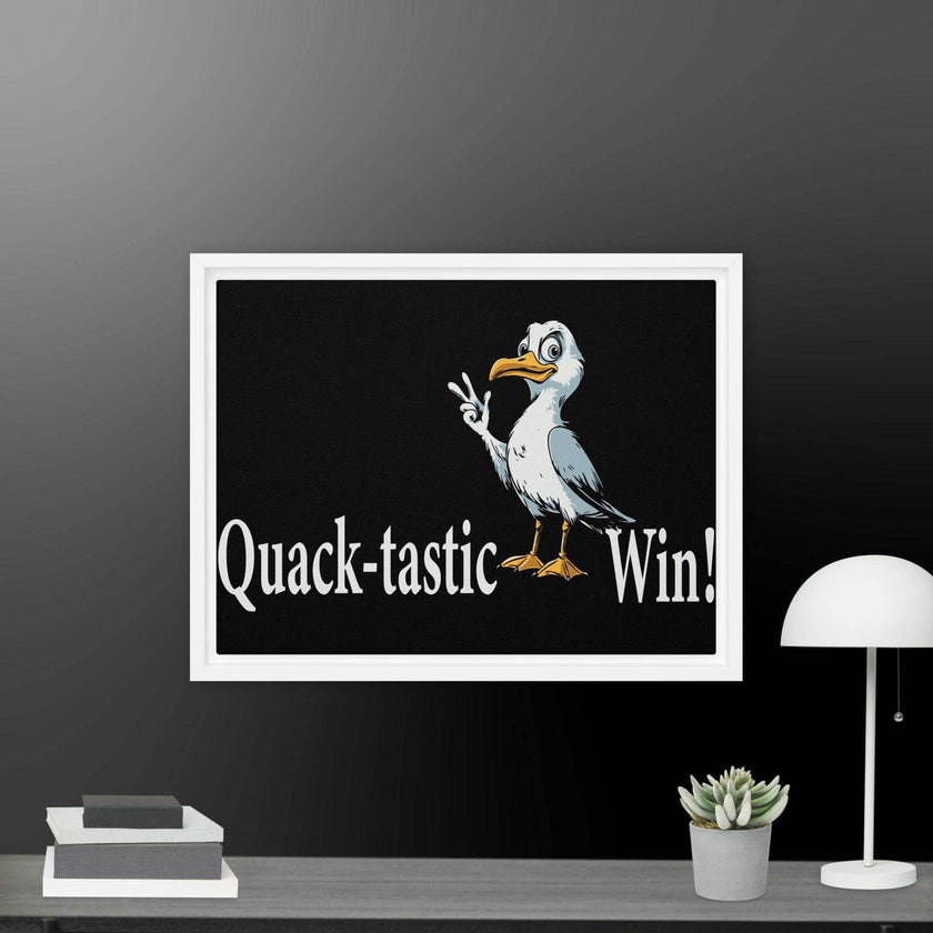 Fantastic Win Framed canvas - STYLISHOUR