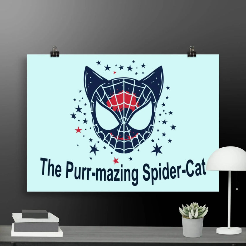 The Amazing Spider Cat Poster - STYLISHOUR