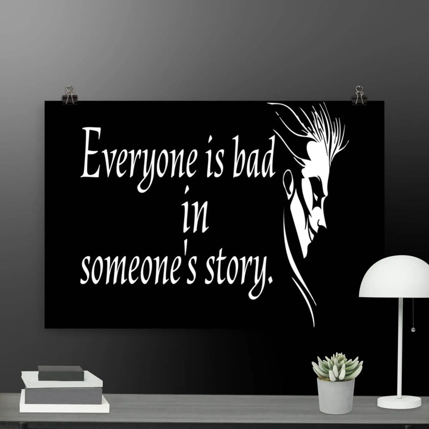 Everyone is Bad Poster - STYLISHOUR