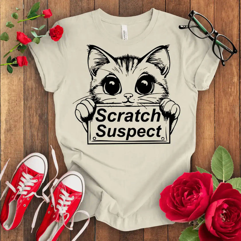 Scratch Suspect Kitten T-shirt - STYLISHOUR