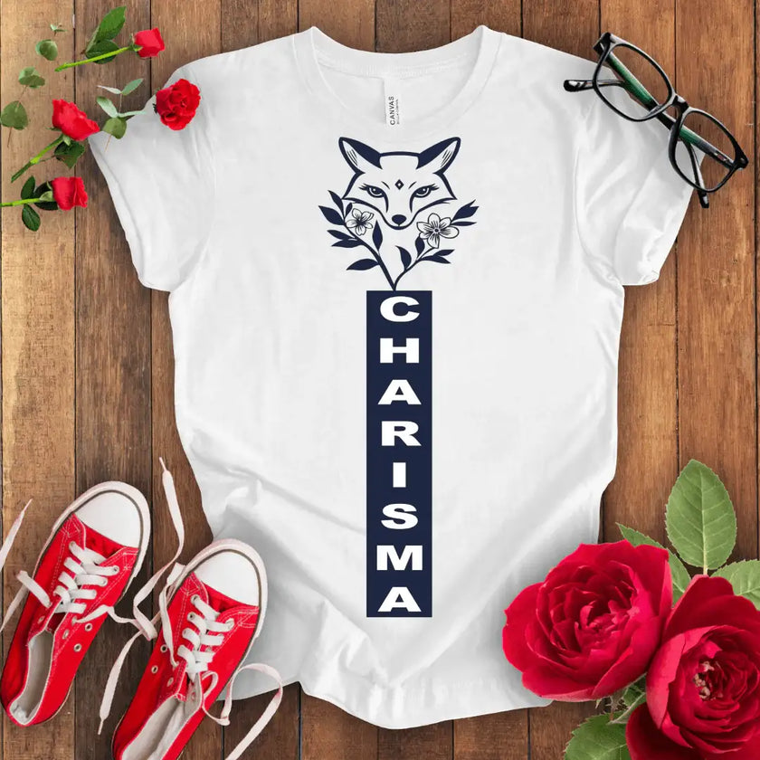 Fox Print Tee - Wild & Fun Graphic Shirt - STYLISHOUR