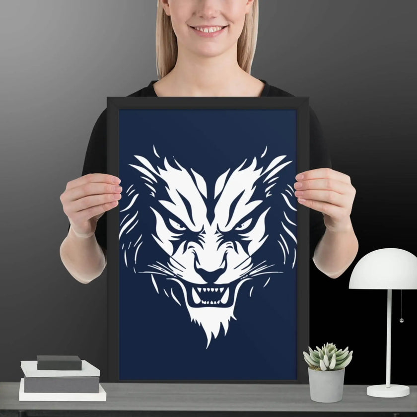 Roaring Madness Framed poster - STYLISHOUR