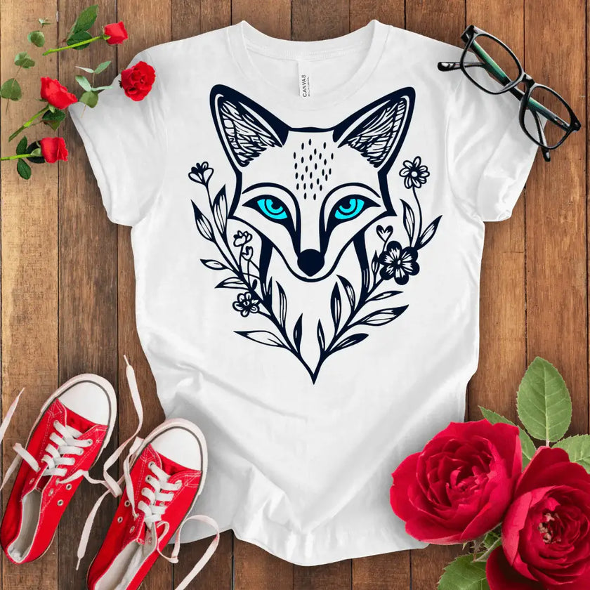 Fox T-shirt: Adorable and Cute Design - STYLISHOUR