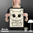 Wanted Kitty Framed matte paper poster - STYLISHOUR
