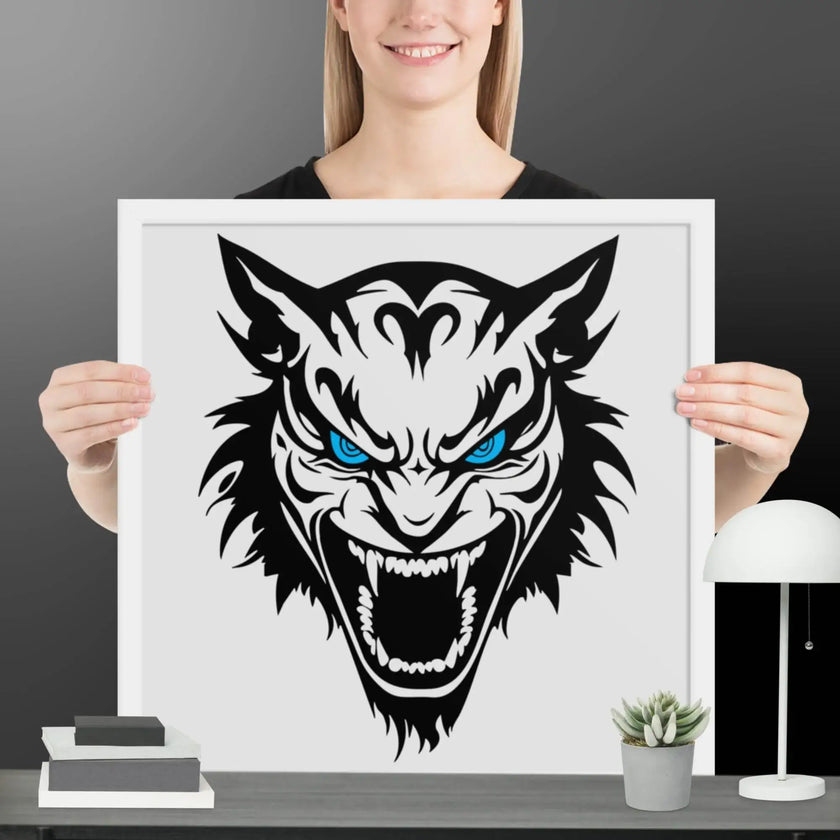 Jungle Madness Wall Art Framed poster - STYLISHOUR