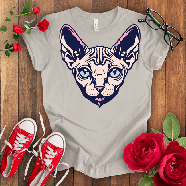 Suspicious Cute Cat T-shirt - STYLISHOUR