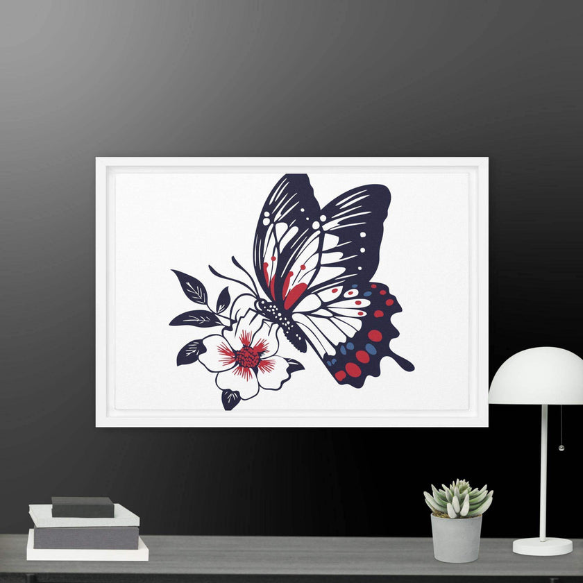 Adorable Butterfly Framed canvas - STYLISHOUR