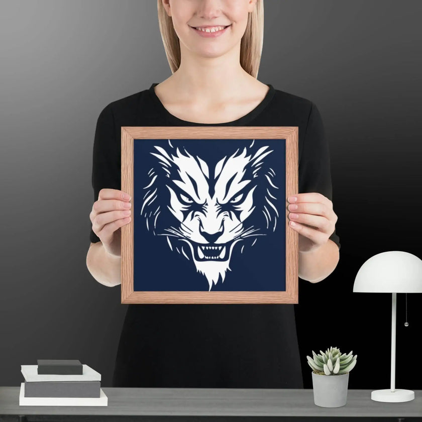 Roaring Madness Framed poster - STYLISHOUR