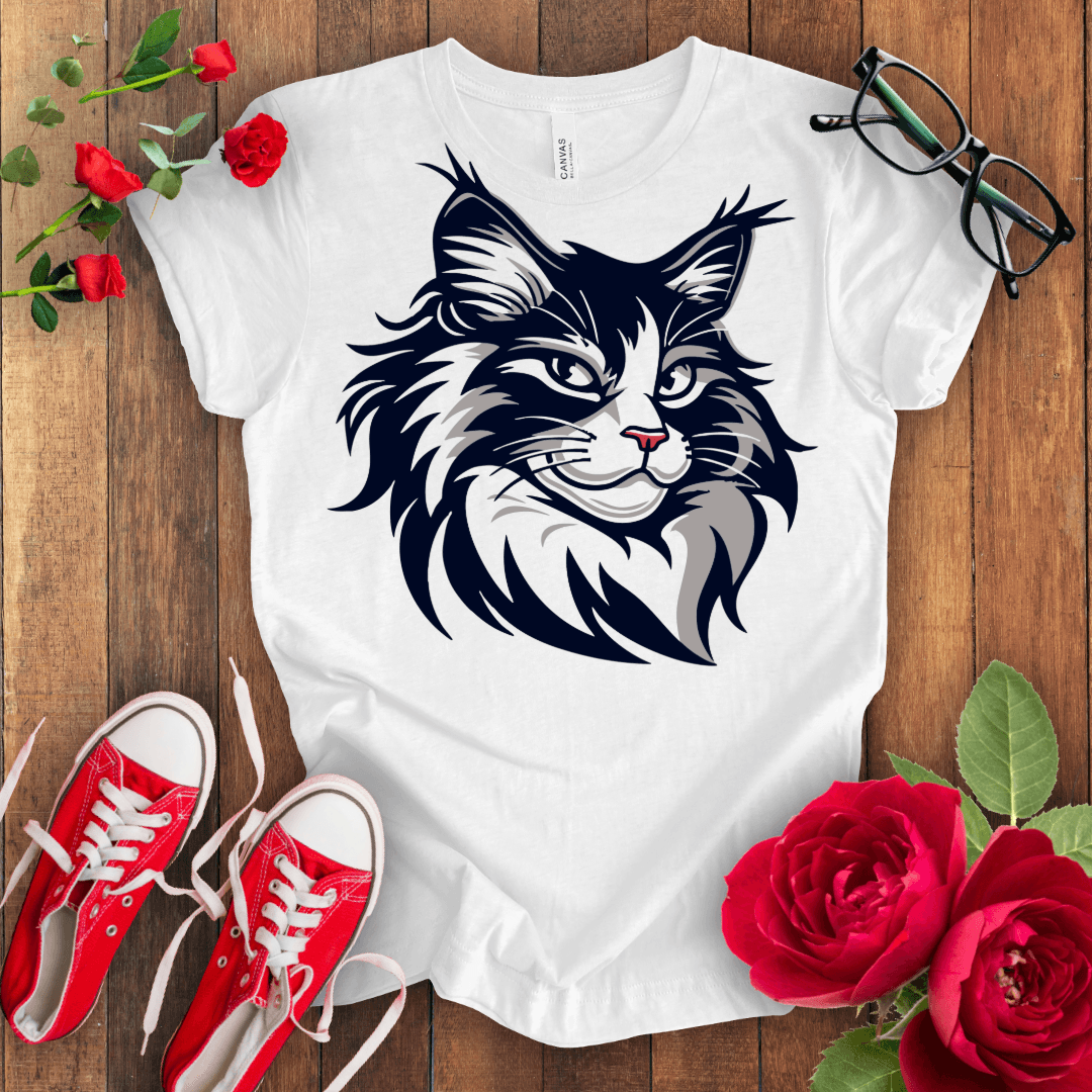 Fluffy Whisker Love T-shirt - STYLISHOUR
