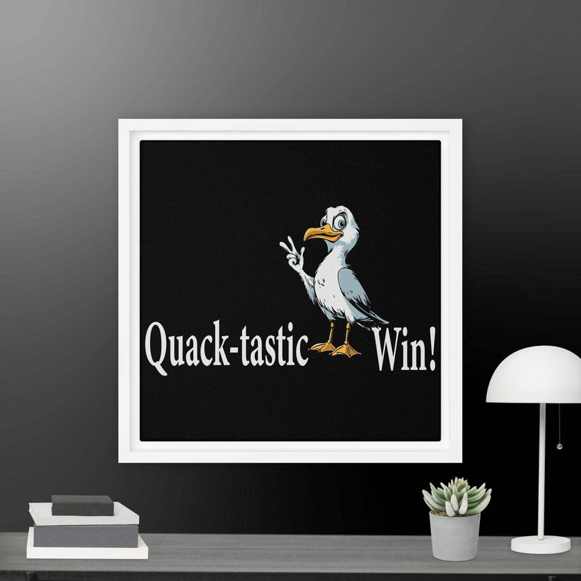 Fantastic Win Framed canvas - STYLISHOUR