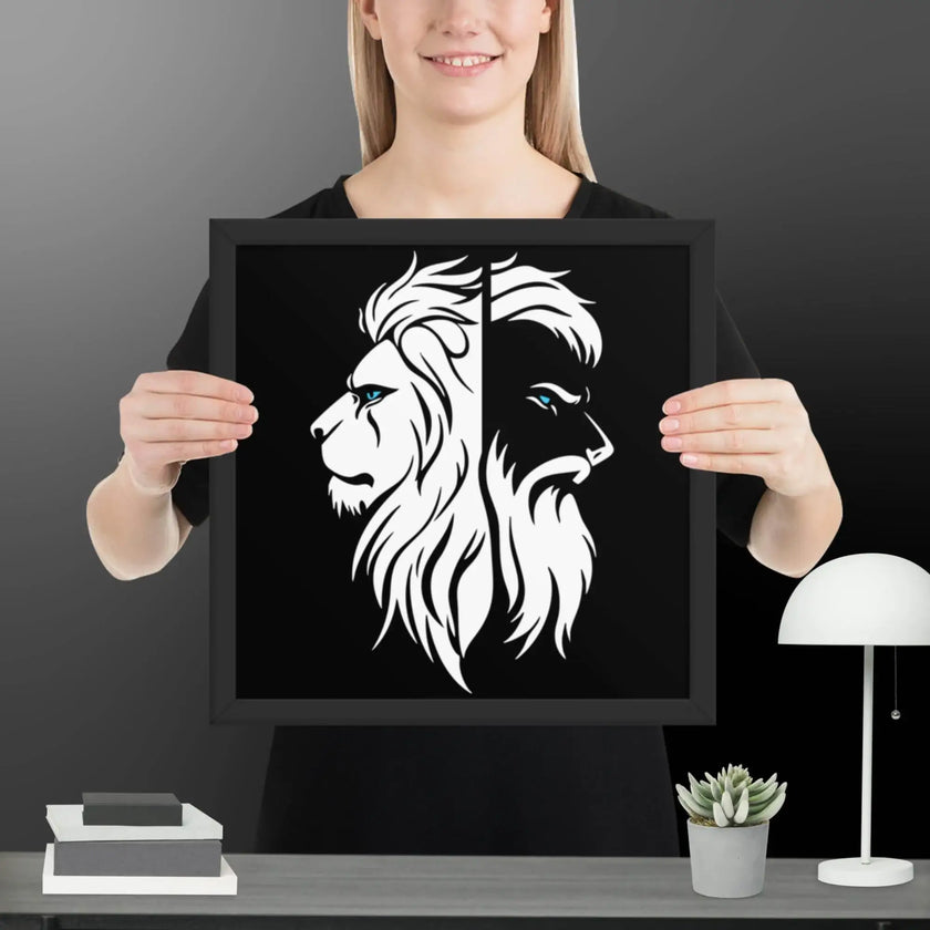 King of Chaos Framed poster - STYLISHOUR