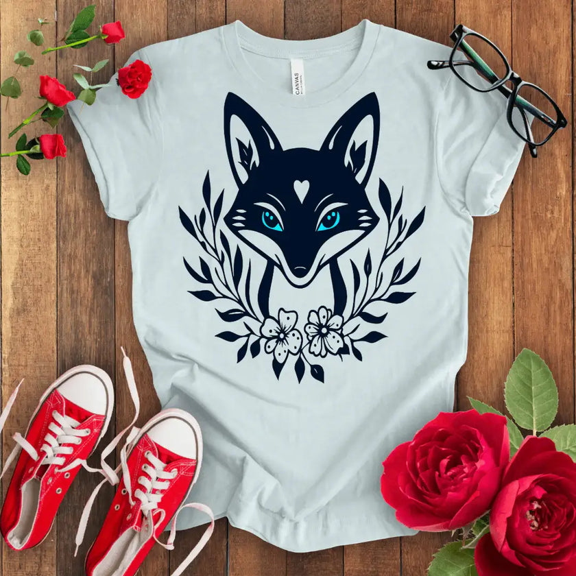 Sky Fox Tee - Cute Eye Catcher - STYLISHOUR