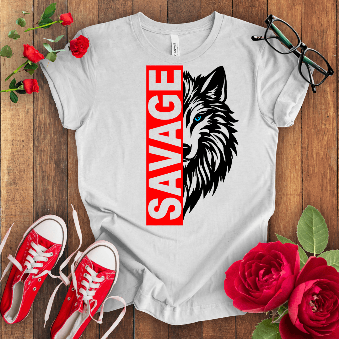Savage Fox T-shirt - STYLISHOUR