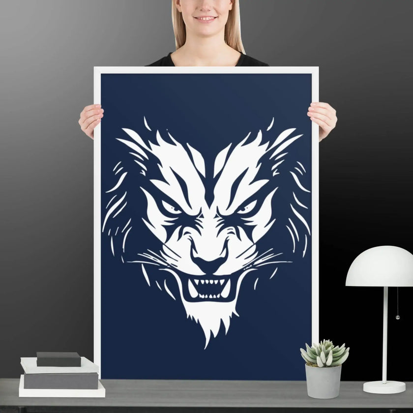 Roaring Madness Framed poster - STYLISHOUR