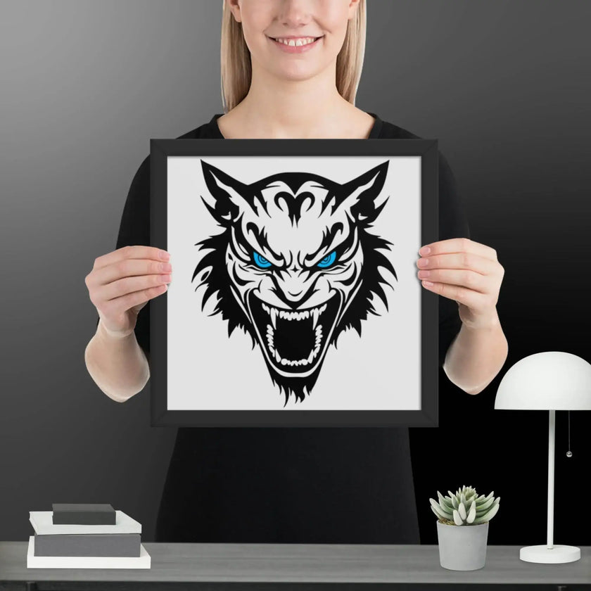 Jungle Madness Wall Art Framed poster - STYLISHOUR