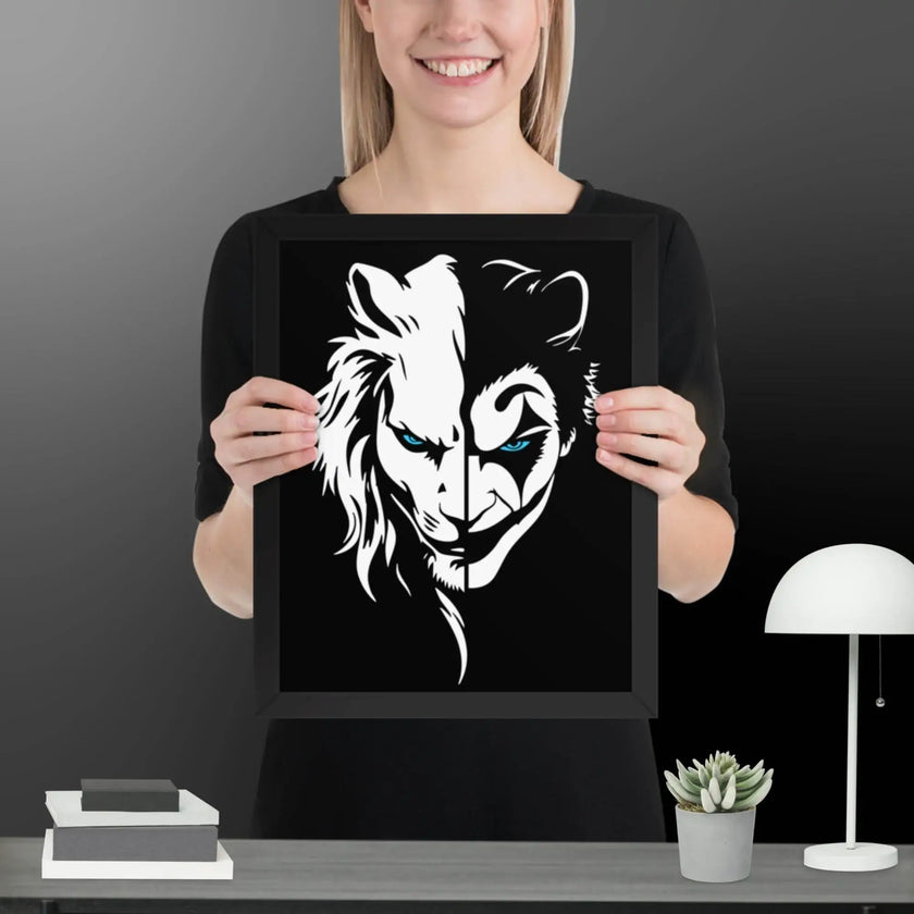 Predator of Punchlines Framed poster - STYLISHOUR